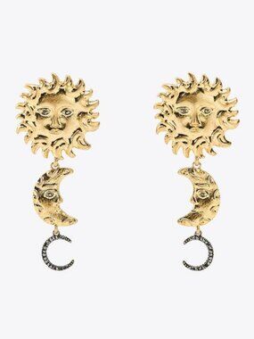 ZARA SUN & MOON EARRINGS